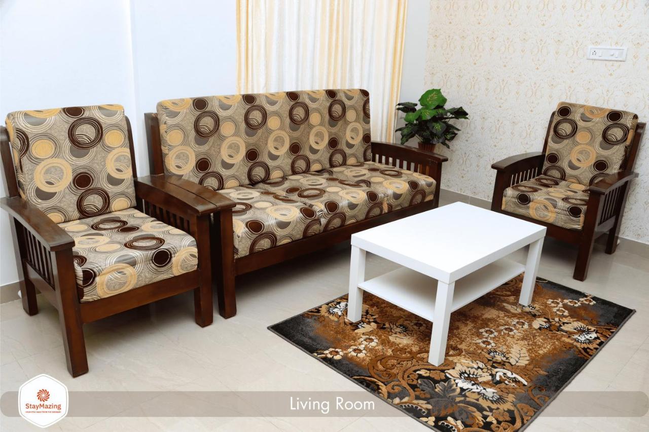 Staymazing-1,2 & 3 Bhk Ac Apartments In Hebbal-5Mins To Manyata-30Mins To Airport Бангалор Екстериор снимка
