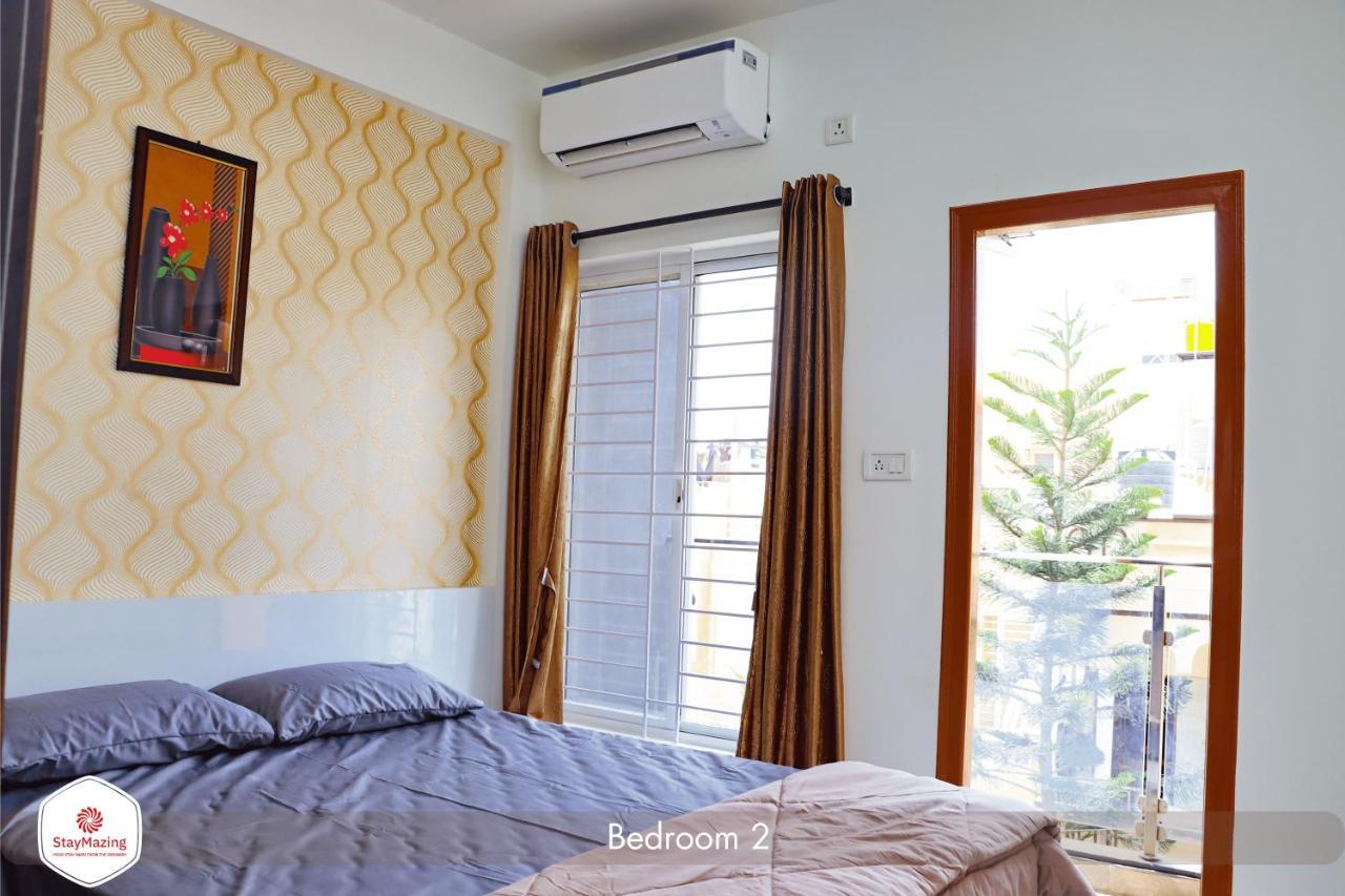 Staymazing-1,2 & 3 Bhk Ac Apartments In Hebbal-5Mins To Manyata-30Mins To Airport Бангалор Екстериор снимка