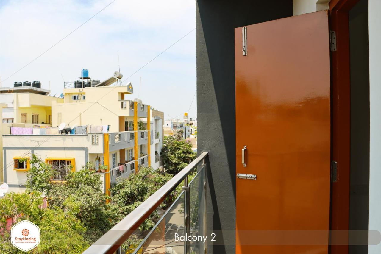 Staymazing-1,2 & 3 Bhk Ac Apartments In Hebbal-5Mins To Manyata-30Mins To Airport Бангалор Екстериор снимка