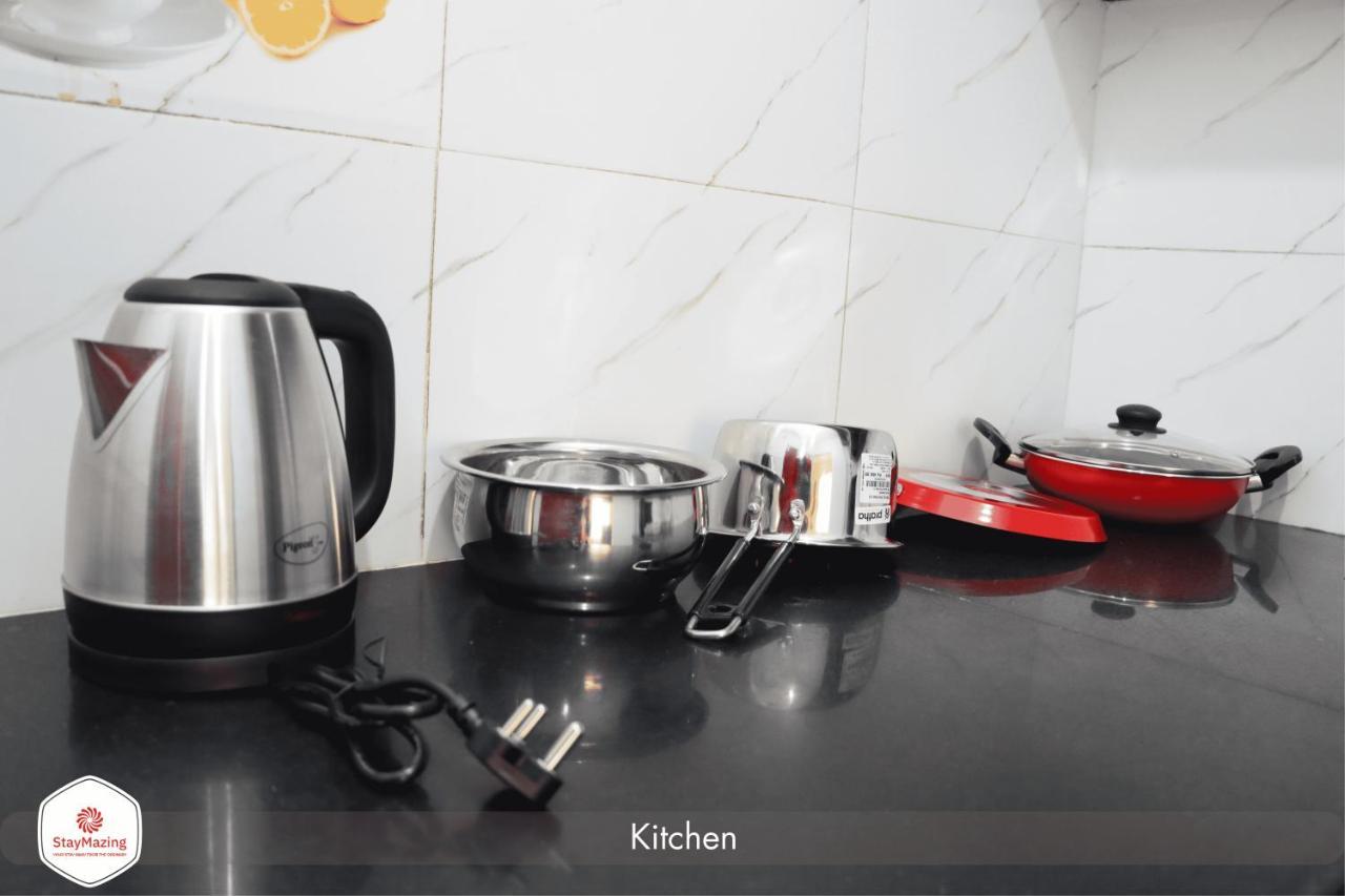 Staymazing-1,2 & 3 Bhk Ac Apartments In Hebbal-5Mins To Manyata-30Mins To Airport Бангалор Екстериор снимка