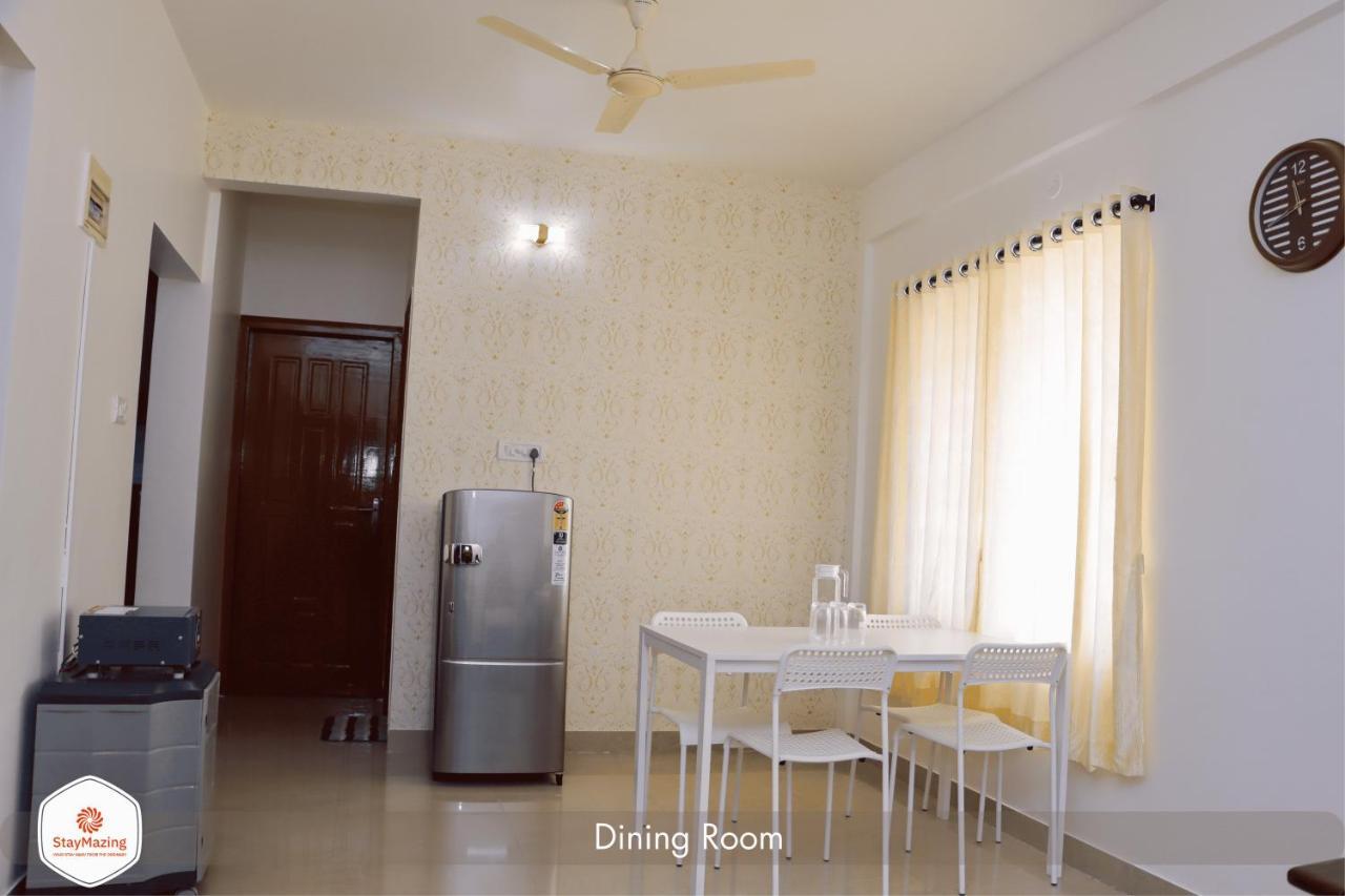 Staymazing-1,2 & 3 Bhk Ac Apartments In Hebbal-5Mins To Manyata-30Mins To Airport Бангалор Екстериор снимка