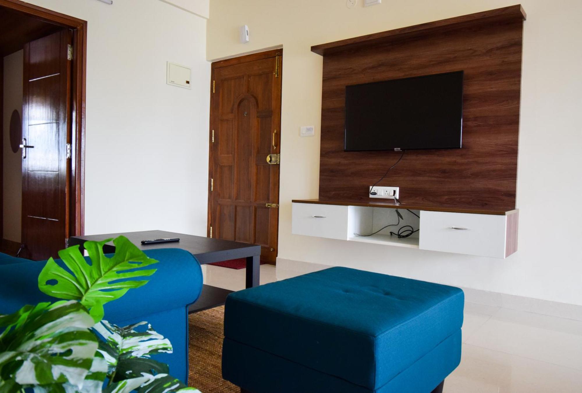 Staymazing-1,2 & 3 Bhk Ac Apartments In Hebbal-5Mins To Manyata-30Mins To Airport Бангалор Екстериор снимка