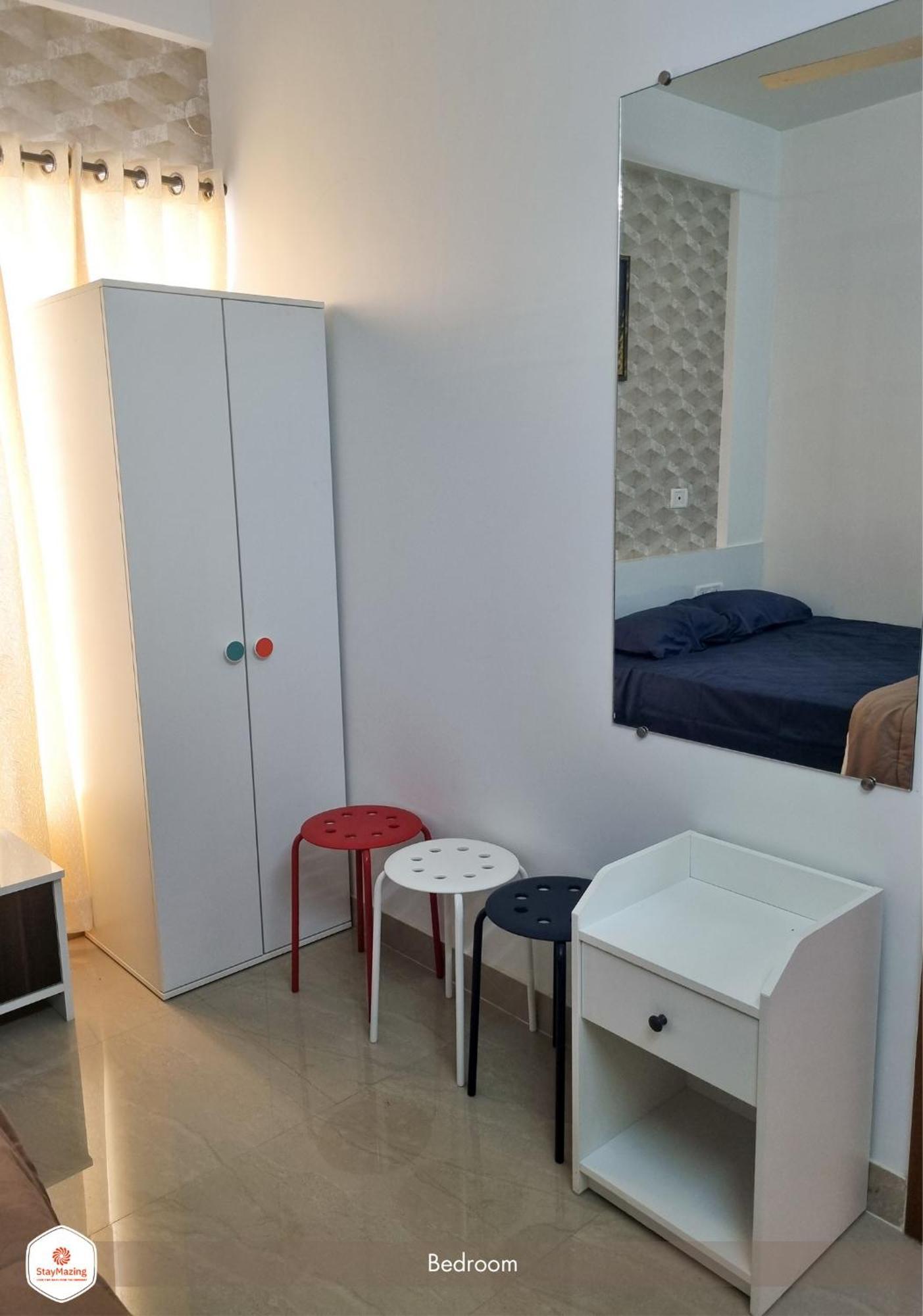 Staymazing-1,2 & 3 Bhk Ac Apartments In Hebbal-5Mins To Manyata-30Mins To Airport Бангалор Екстериор снимка